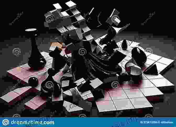 A Chessboard With Pieces Scattered In Disarray, Representing The Confusion And Mental Turmoil Of The Novel's Protagonist. The Person In The Bed