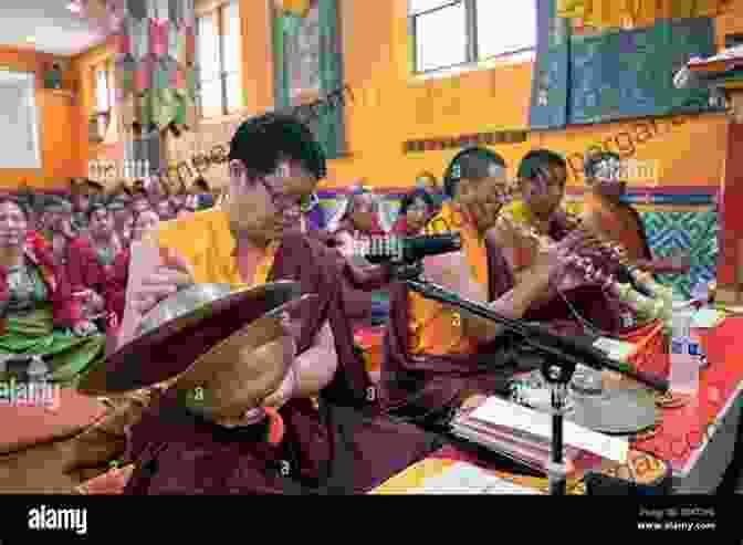 A Group Of Sherpa Musicians Playing Traditional Instruments During A Religious Festival, Their Melodies Carrying The Essence Of Their Cultural Heritage. Sherpas Through Their Rituals (Cambridge Studies In Cultural Systems)