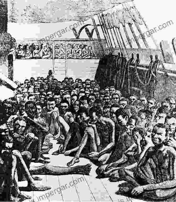 A Harrowing Depiction Of A Slave Ship, Symbolizing The Brutality And Trauma Endured By Enslaved Africans During The Transatlantic Voyage. Rituals Of Resistance: African Atlantic Religion In Kongo And The Lowcountry South In The Era Of Slavery