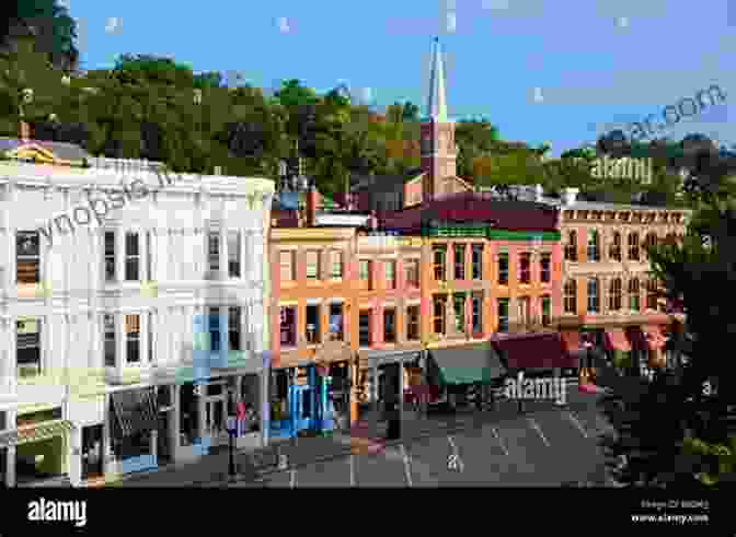 A Panoramic View Of Galena, Illinois, Showcasing Its Historic Buildings And Scenic Riverfront Galena Illinois: A Brief History