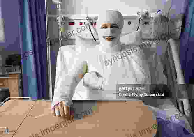 A Patient Lies Unconscious In A Hospital Bed, His Face Obscured By Bandages. The Person In The Bed