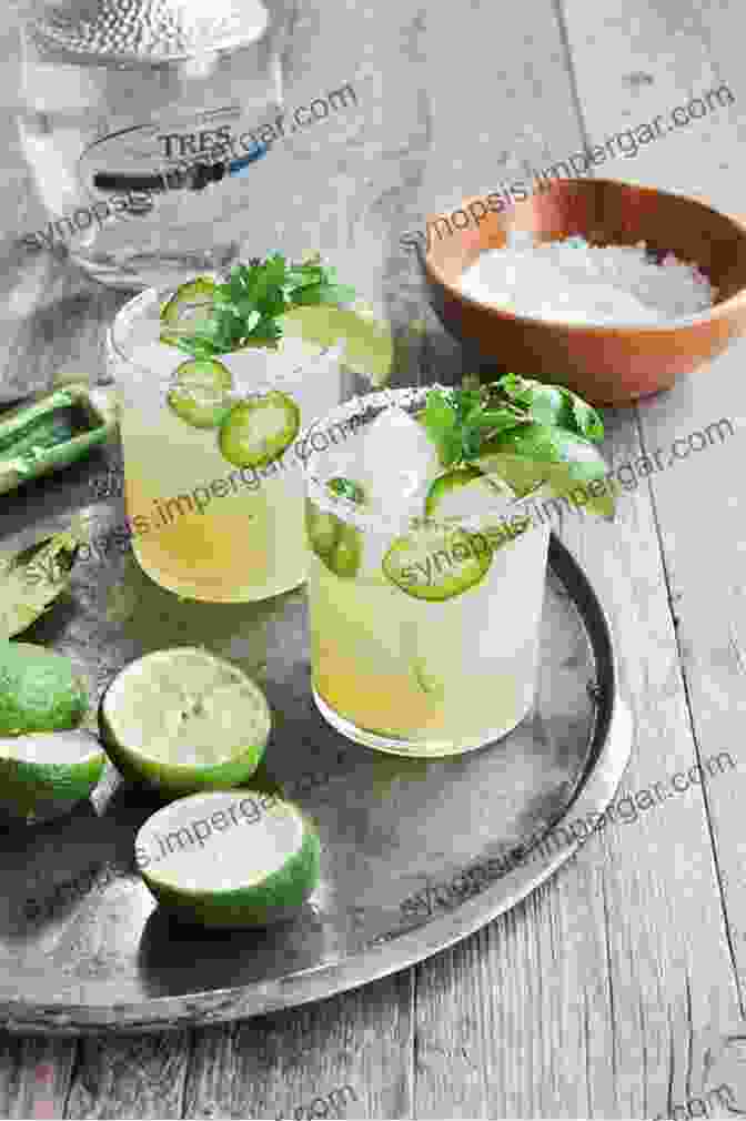 A Refreshing Margarita Garnished With A Lime Wedge Hello 220 Tequila Recipes: Best Tequila Cookbook Ever For Beginners Rum Cocktail Recipe Margarita Recipes Watermelon Recipes Vodka Cocktail Recipes Frozen Cocktail Recipe Book 1