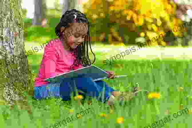 A Young Child Reading A Book In A Lush Green Forest, Surrounded By Nature's Wonders. CHURCH WALK ON THE BEACH Volume 2: For Every Adult That Loves A Child This Is A Journey To Be Taken Together (Grandmama Me Series)