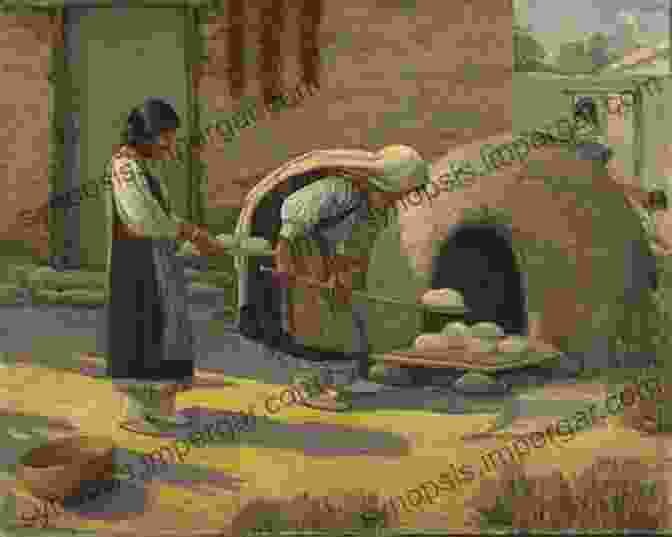 An Israelite Woman Baking Bread In A Traditional Oven Not Bread Alone: The Uses Of Food In The Old Testament