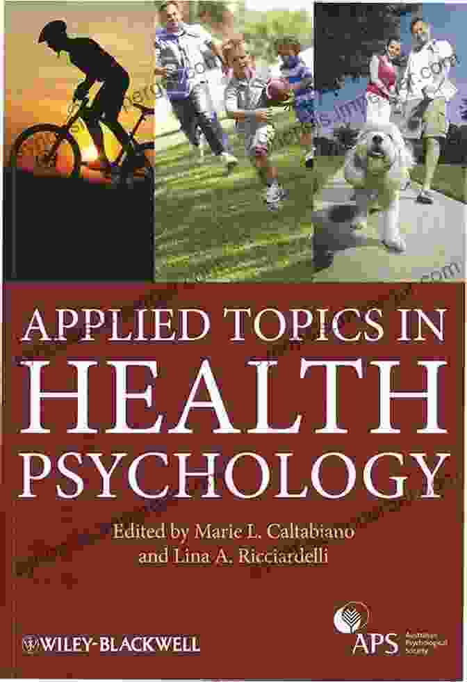 Applied Topics In Health Psychology Book Cover Featuring A Stethoscope And A Brain Outline Applied Topics In Health Psychology