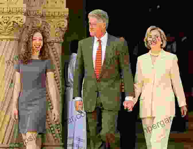 Bill Clinton With His Wife, Hillary, And Daughter, Chelsea First In His Class: A Biography Of Bill Clinton