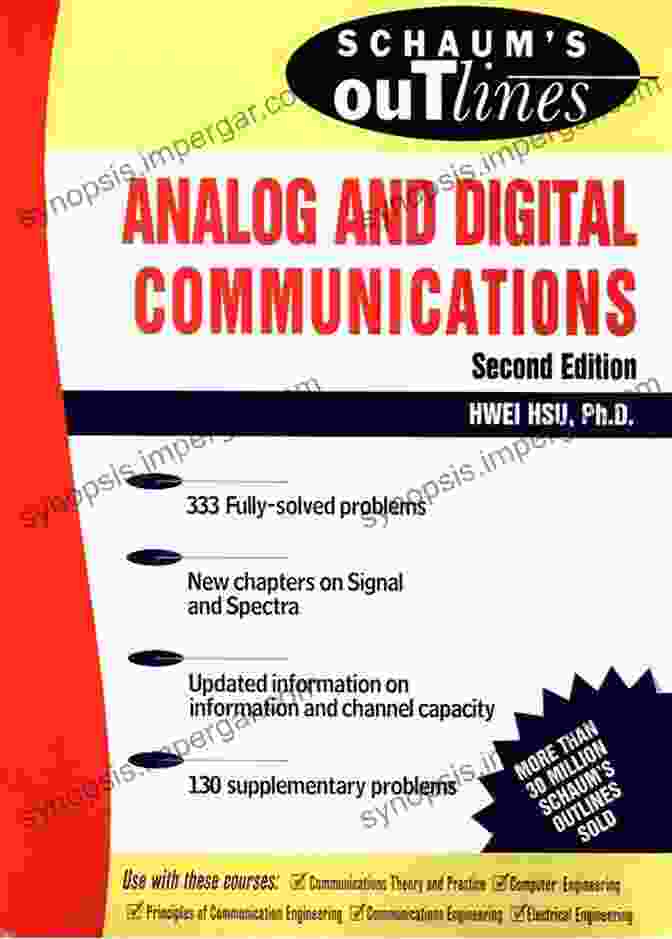 Book Cover Of Schaum's Outline Of Analog And Digital Communications Schaum S Outline Of Analog And Digital Communications