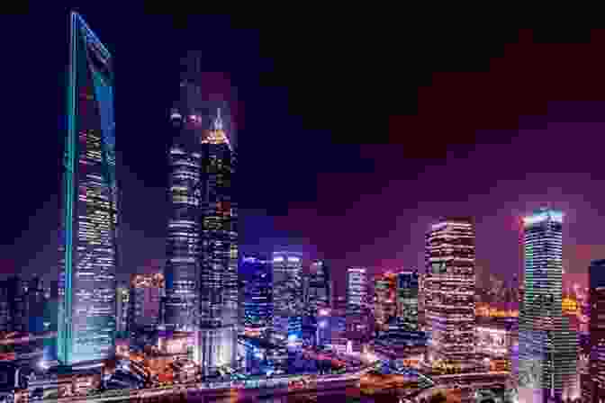 Detroit Skyline At Night, With Illuminated Skyscrapers And Buildings Once In A Great City: A Detroit Story