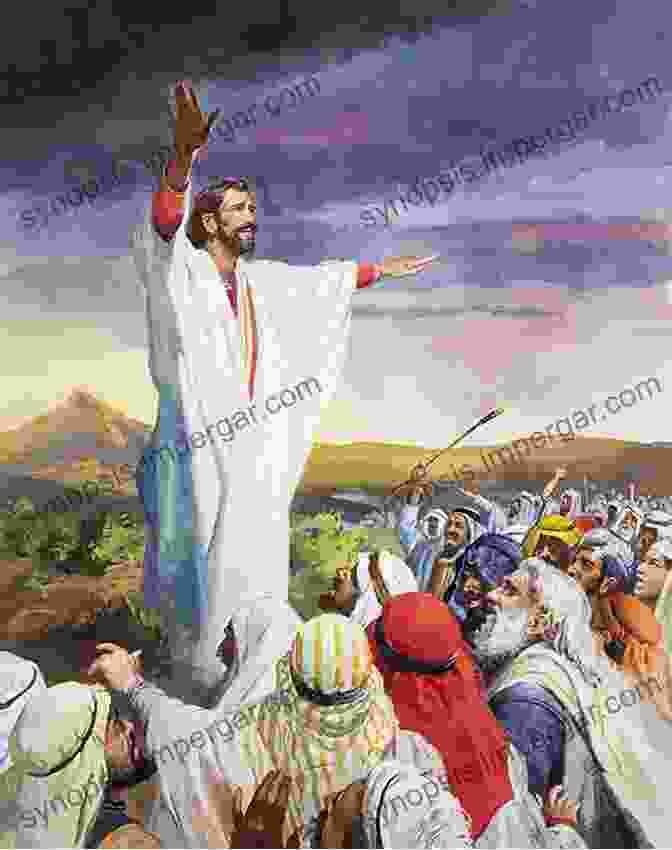 Jesus Preaching To The Multitudes The Jefferson Bible: The Life And Morals Of Jesus Of Nazareth