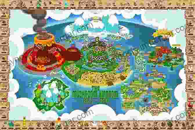 Map Of The Mushroom Kingdom From Goomba Guide To Life A Goomba S Guide To Life