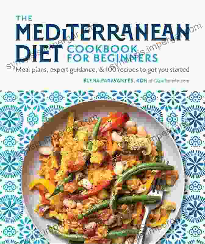 The Mediterranean Diet Cookbook For Beginners Cover Featuring A Vibrant Photo Of Fresh Mediterranean Ingredients Mediterranean Diet Solution: Way To Lose Weight Fast With Healthy Lifestyle: Mediterranean Diet Cookbook For Beginners