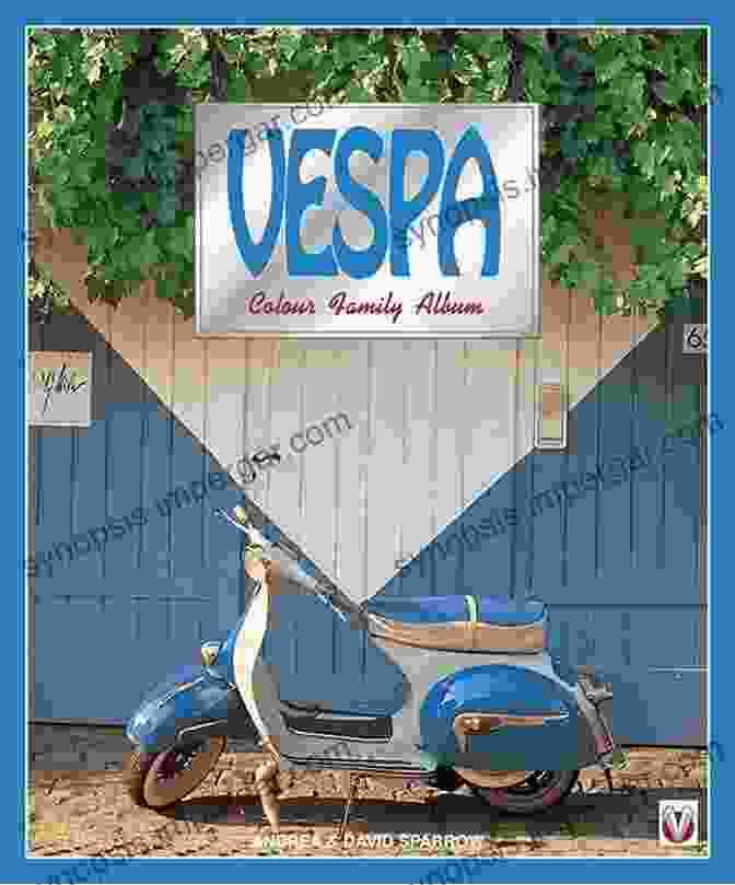 Vespa 98 In White Vespa Colour Family Album David Sparrow