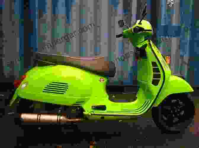 Vespa GTS In Green Vespa Colour Family Album David Sparrow