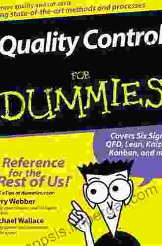 Quality Control For Dummies Larry Webber